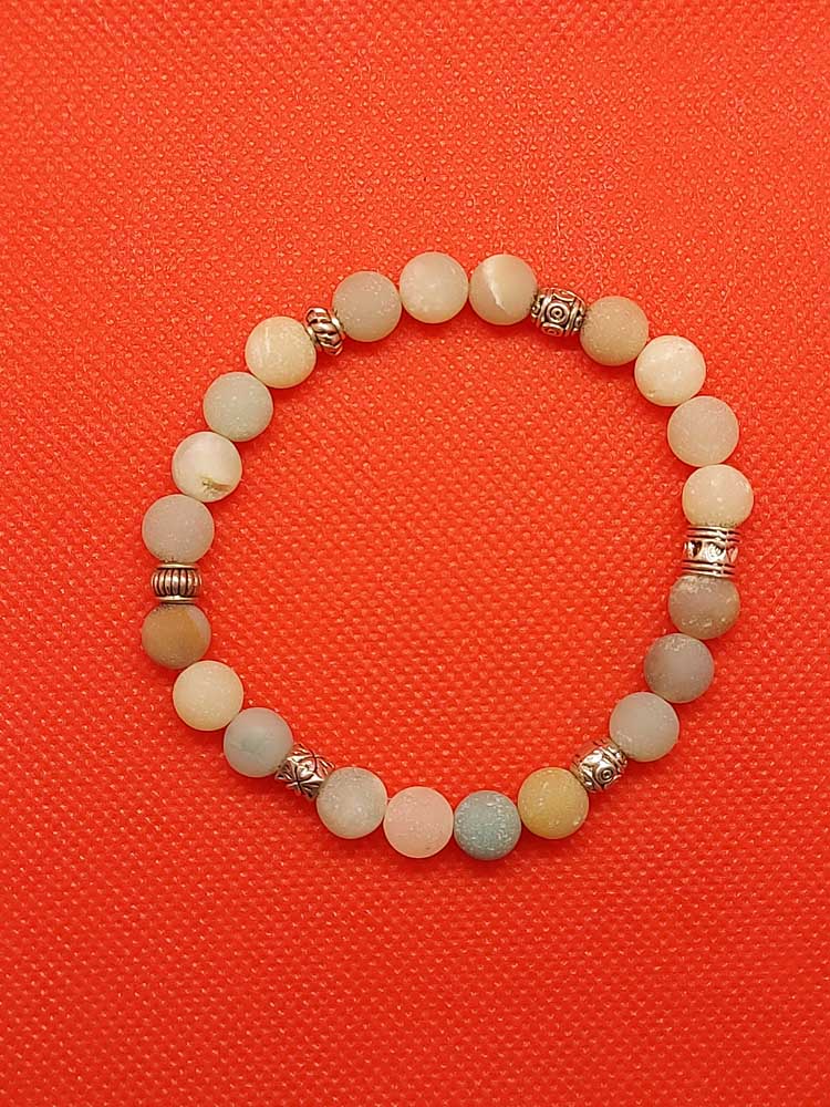 Bracelet amazone - Amazonite mate